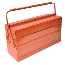 Bahco Orange Metal Cantilever Tool Box 21In