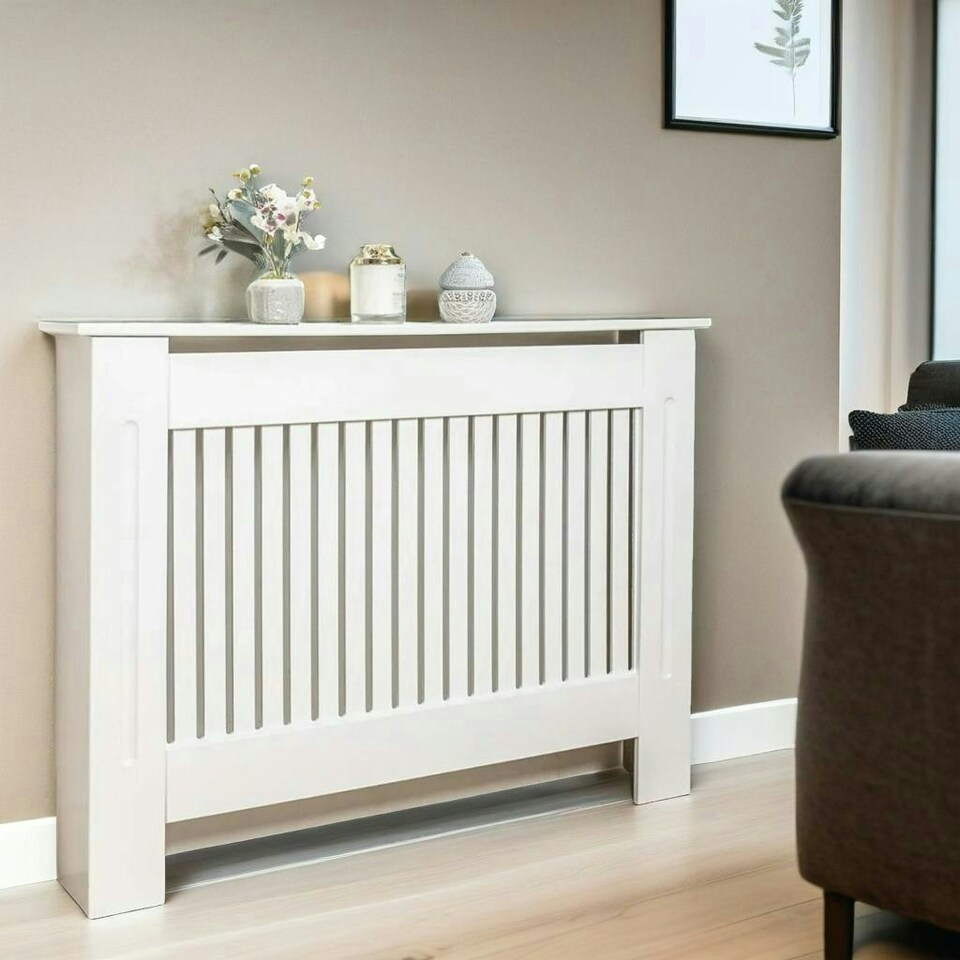 image 1 of Modern Radiator Cover With Shelf Hallway Furniture