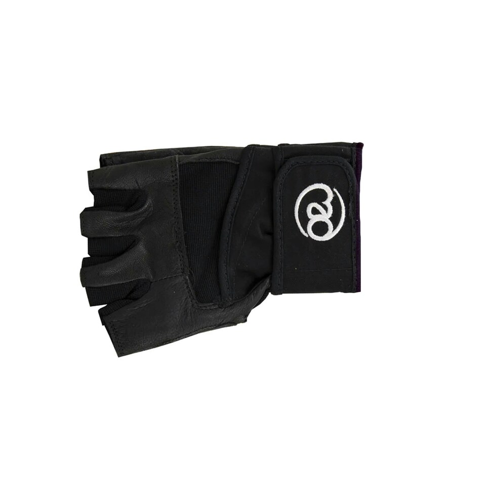image 1 of Fitness Mad Suede Training Gloves - Black - L