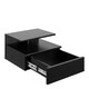image 4 of Ashlan Bedside Table with 1 Drawer in Black