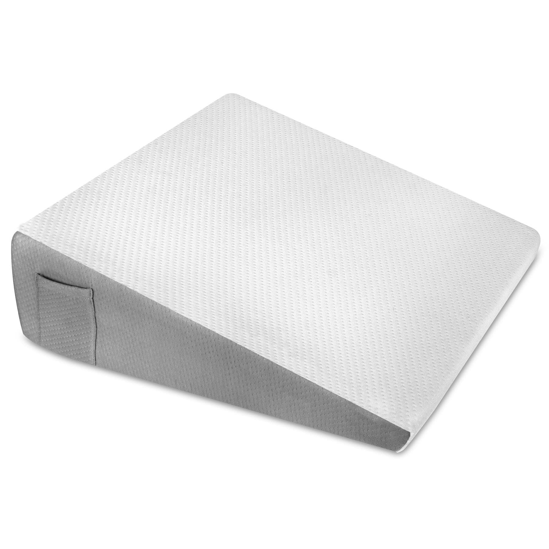 Aamira Bed Wedge Pillow for Bed, Memory Foam, Orthopaedic Support for Sleeping, Acid Reflux, GERD, Snoring & Back Pain Washable