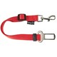 image 8 of Dog & Cat Seat Belt Safety Travel Restraint, Harness Clip For Car Van Lead Red