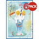 image 1 of Simon Elvin Look Who´s 6 Ice Cream Birthday Card (Pack of 6) - Multicoloured - One Size Red | One Size