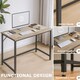 image 6 of Industrial Large 120CM Wide Computer Desk For Home Office Workstation
