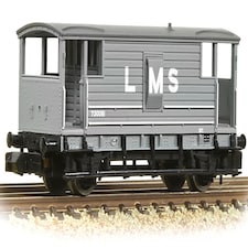 Graham Farish 20t Brake Van LMS Grey