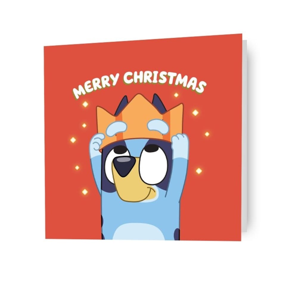 image 1 of Bluey Multipack of 12 Christmas Cards