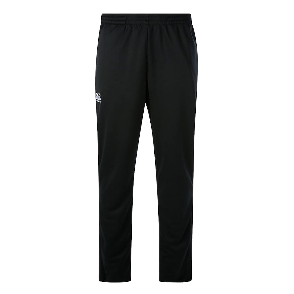 image 1 of Canterbury Men's Stretch Tapered Poly Knit Pants, Black, L