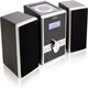 image 1 of Mini HiFi System CD Player For Home With Speakers - CD Micro System Mains Operated with FM Radio, Clock Radio Alarm, Snooze & Sleep, AUX IN, Remote Control
