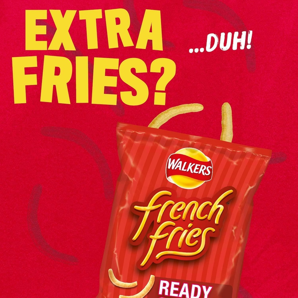 image 1 of Walkers French Fries Worcester Sauce Snacks Crisps 21g (Case of 32)