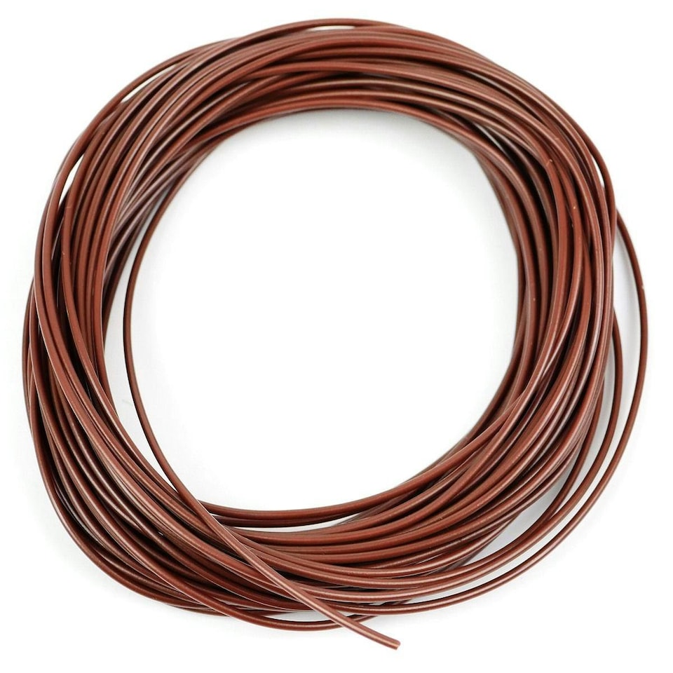 image 1 of Gaugemaster Electric Brown Wire (7 x 0.2mm) 10m