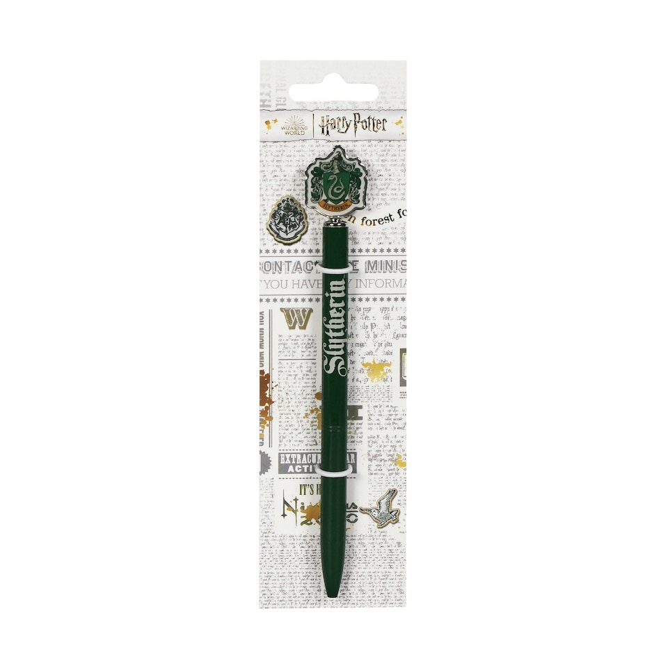image 1 of Pen Metal 2D Topper - Harry Potter (Slytherin)