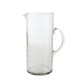 image 1 of Hestia Hammered Style Glass Jug