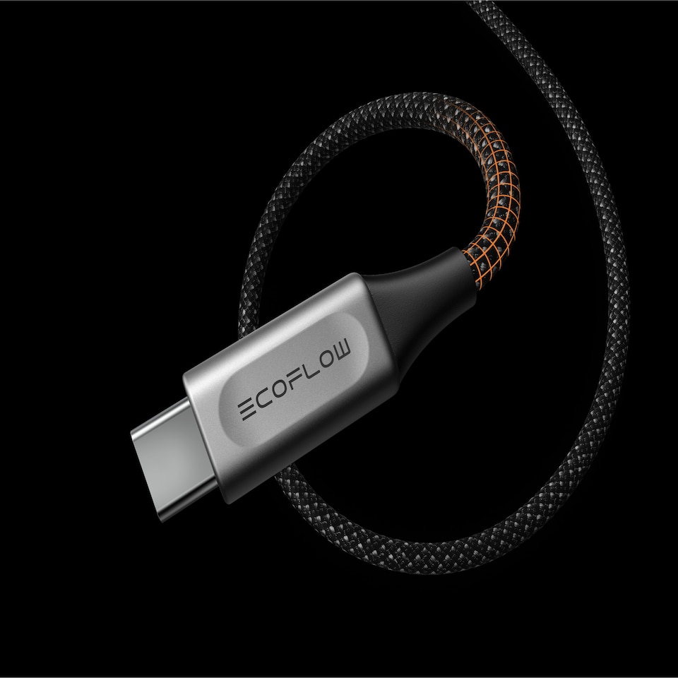 image 1 of EcoFlow RAPID Pro 240W Rapid Pro Nylon USB-C to USB-C charging Cable