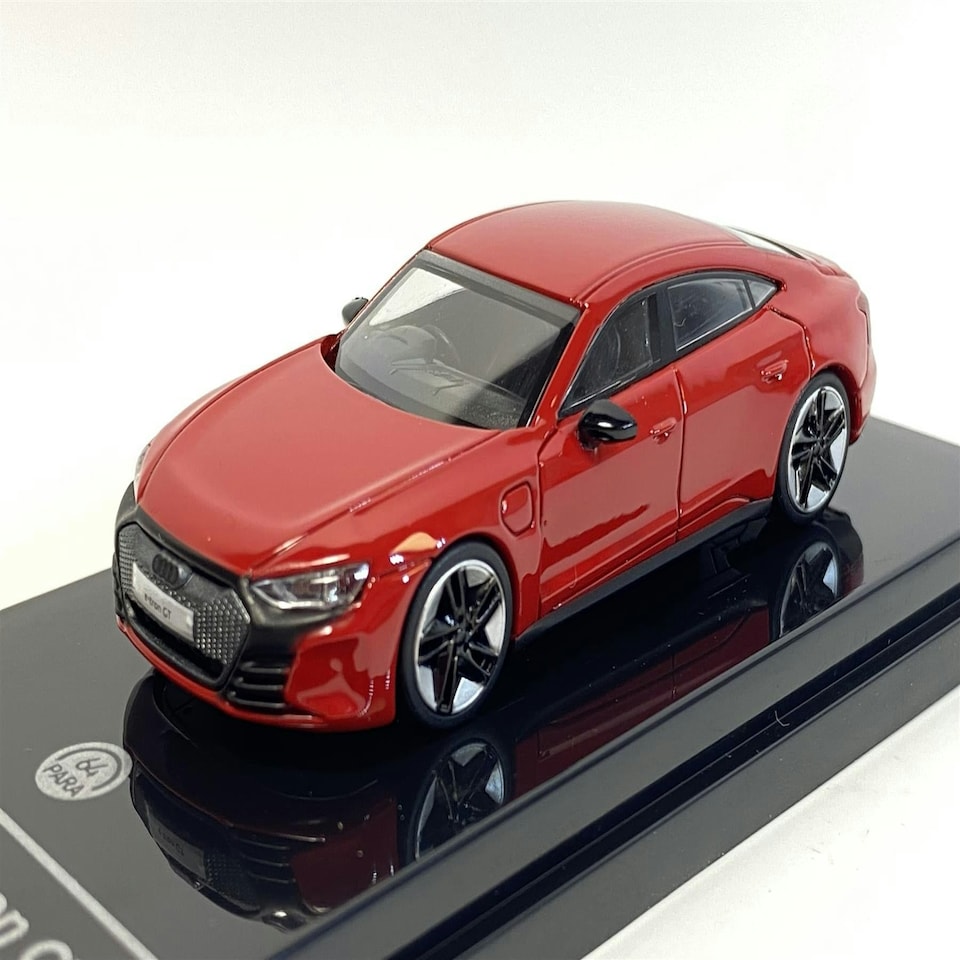 image 1 of Audi RS e-tron GT Tango Red RHD 1:64 Scale Paragon 65332