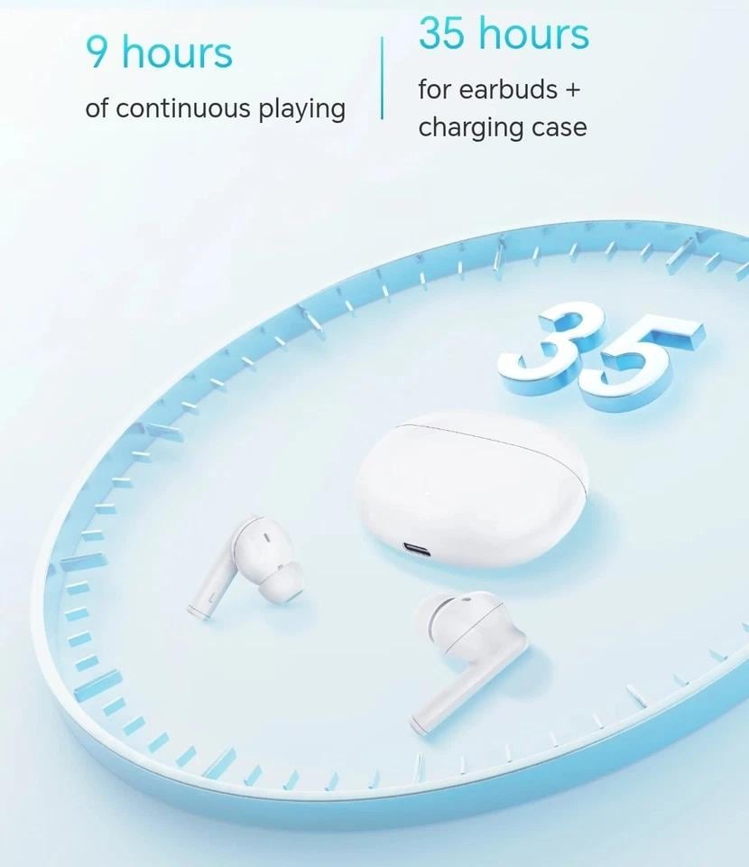 image 1 of Honor Choice Earbuds X5 Active Noise Cancellation Bluetooth - White