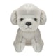 image 6 of Dog Cream Soft Toy Fun Doggy Plush Cuddly Soft Fluffy Cute Puppy 20cm White