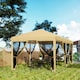image 9 of Outsunny 6 x 3(m) Pop Up Party Tent Canopy with 6 Removable Sidewalls Beige