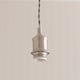 image 4 of ValueLights Shaw Diner Bar 3 Drop Brushed Chrome Adjustable Pendant Ceiling Light | Chrome