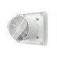 image 3 of Bosch Bathroom Extractor Fan 1500 W 125 - for Ventilation in Bathroom and Toilet Against Moisture and Mould - With Light Switch Activation - 125mm Diameter