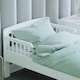 image 4 of Junior Vida Scorpio Toddler Bed With Side Rails, White, 70 x 140cm