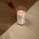 image 6 of Marco Paul Vanilla Scented Glass Jar Candle 8cm Brown
