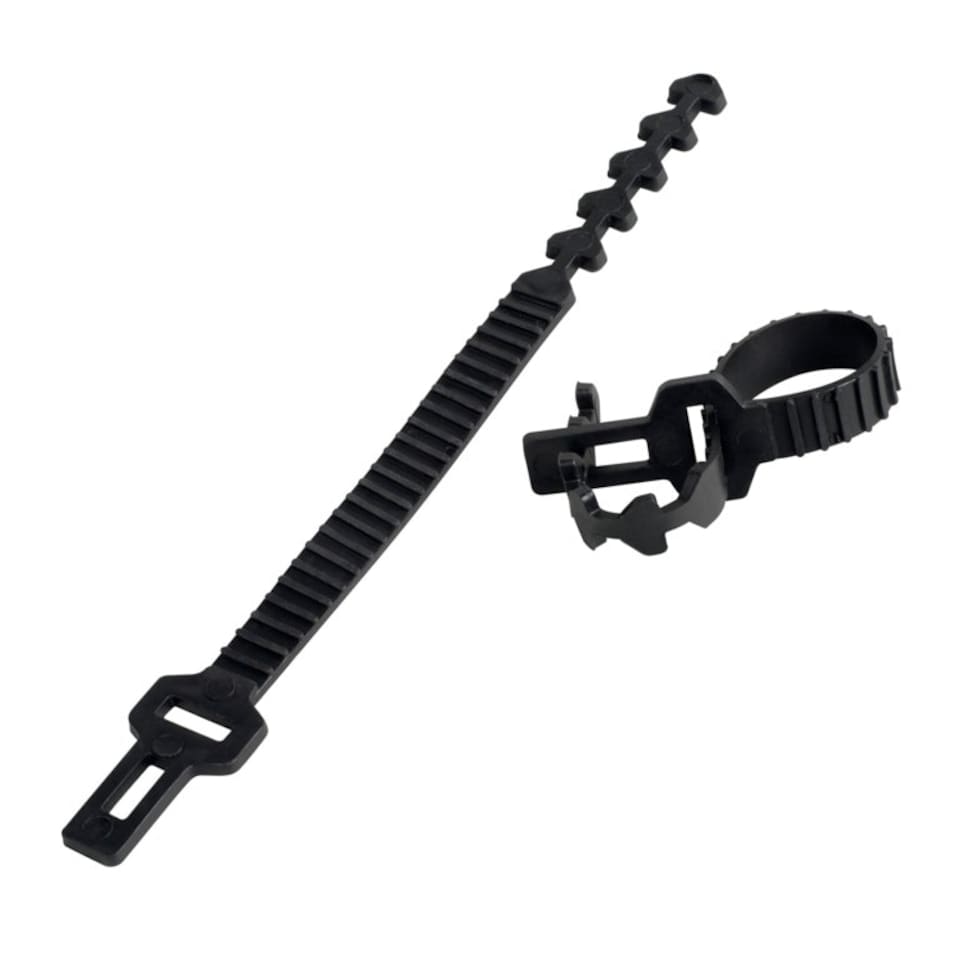 image 1 of Ambassador Soft Shrub Ties (Pack Of 2) - Black - 11 x 26 x 1.5cm