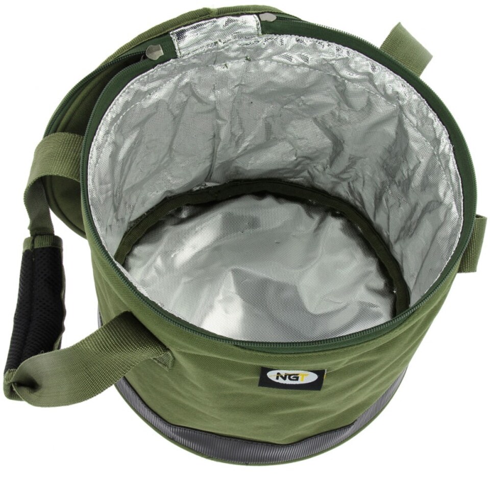 image 1 of NGT Insulated Bait Bin - Green