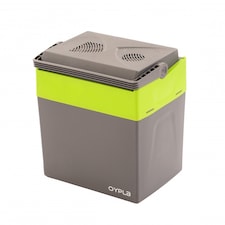 30L 240V AC & 12V DC Coolbox Hot Cold Portable Electric Cool Box | Green