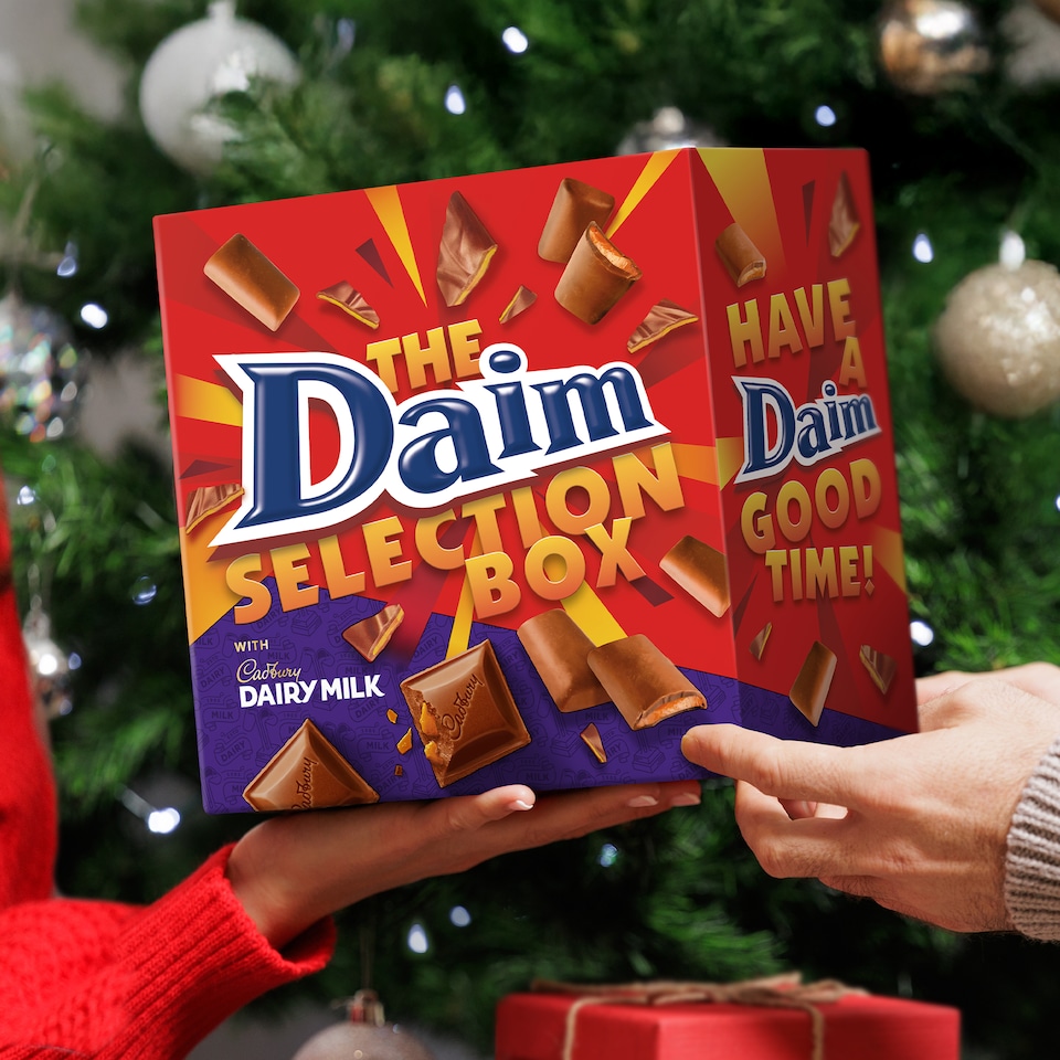 image 1 of Daim & Dairy Milk Chocolate Selection Box 2025