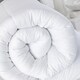 image 5 of Summer 4.5 Tog Microfibre Soft Like Down Duvet + 2 Pillows With Non Allergenic Hollowfibre Filling King White