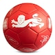 image 4 of England FA Size 5 Phantom Signature Football - Red | Multi