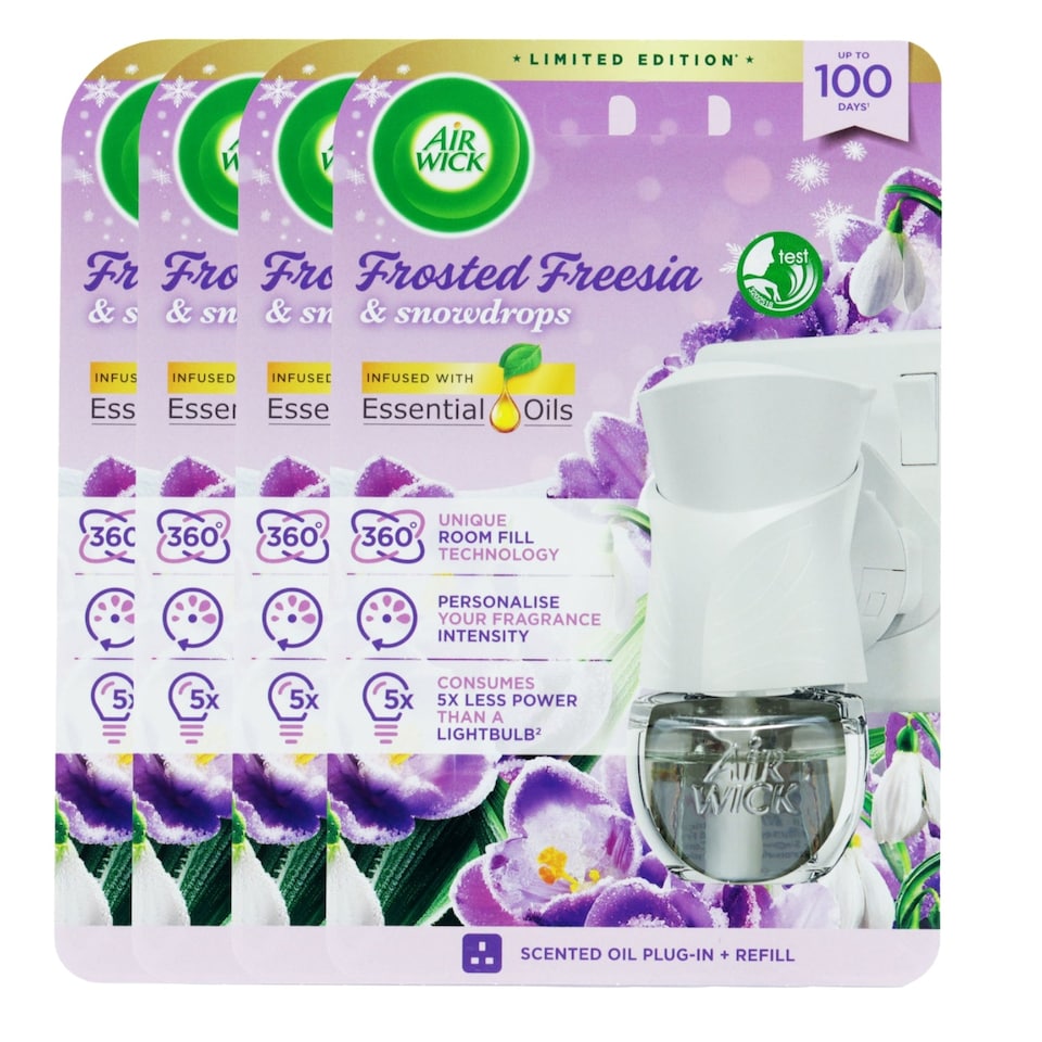 Airwick Elec Unit Frosted Freesia 19ml