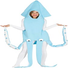 Fancy Dress Adult Squid Costume - L