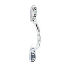 Securit Chrome Sash Handle - Silver - 125mm