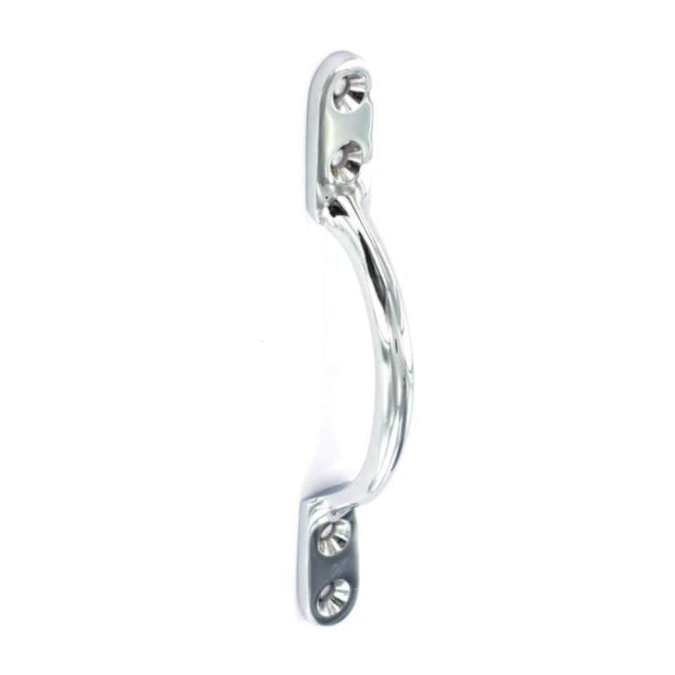 Securit Chrome Sash Handle - Silver - 125mm