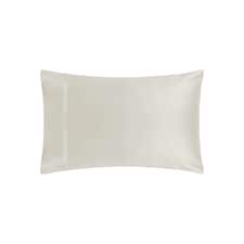 Belledorm 100% Cotton Sateen Housewife Pillowcase - Ivory - One Size