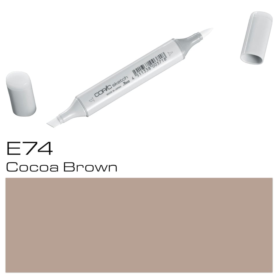 image 1 of Copic Sketch Marker, Cocoa Brown, Single Pen