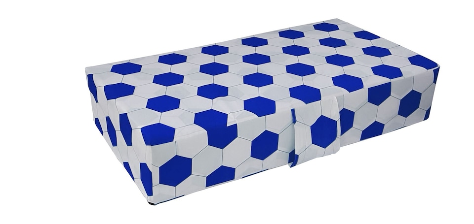 image 1 of Kids Futon Mattress 190 x 120cm | Foldable Floor Bed for Sleepovers
