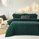 image 2 of Yard Tufted Tree Festive Single Duvet Cover Set