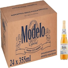 Modelo Especial Mexican Lager 24 x 355ml Bottles
