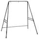 image 1 of Outsunny Hammock Chair Stand Metal Frame Hammock Stand Only, Black | Black