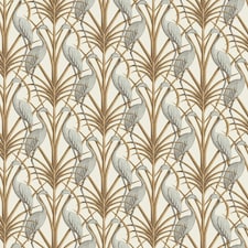 The Chateau By Angel Strawbridge Nouveau Heron Wallpaper - Cream/Brown/Grey - 32.1ft x 21in | Cream