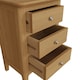 image 6 of Newark Ash 3 Drawer Bedside