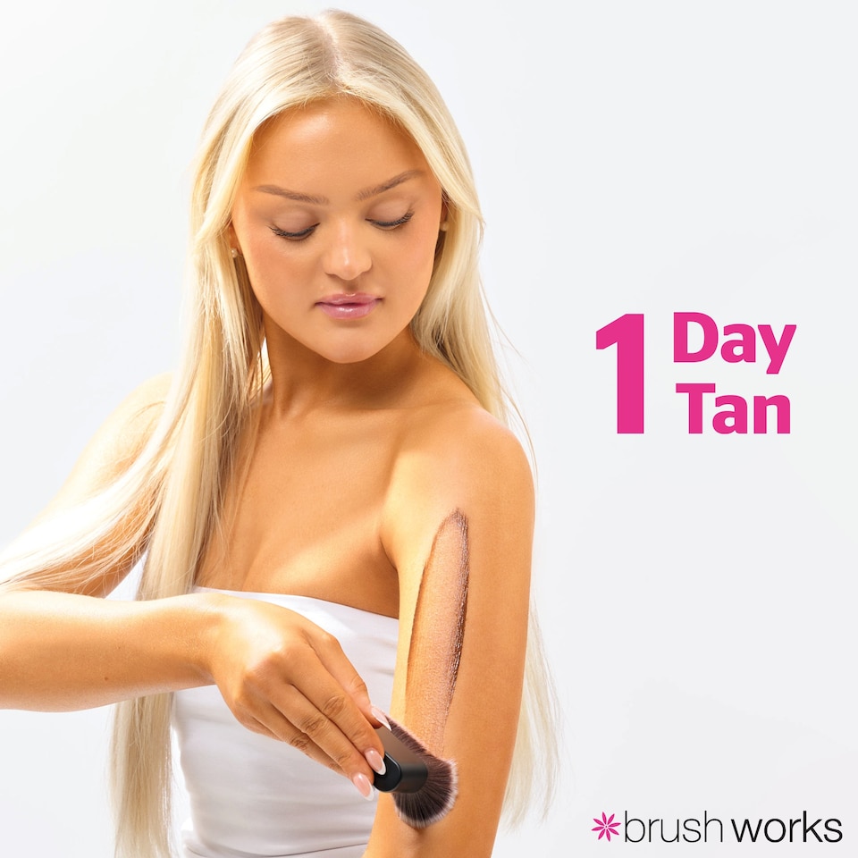 image 1 of Brushworks Bronzing Instant Tan - Medium/ Dark - 150ml