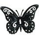image 4 of Set of 4 Red Small Metal Butterflies Garden/Home Wall Art Ornament