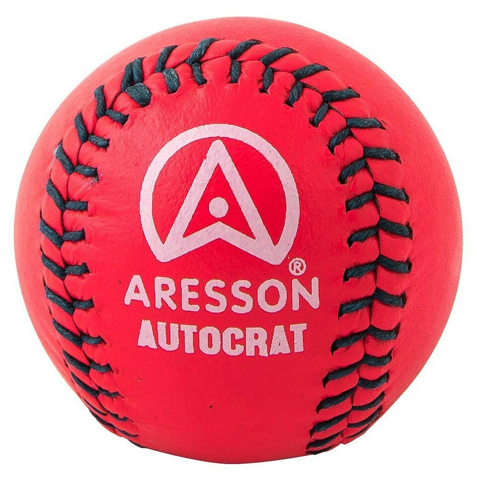 image 1 of Aresson Autocrat Leather Rounders Ball - Pink - One Size
