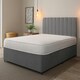 image 4 of Sleep Warmer Premium Tufted Mattress - 20cm Deep, Dual Comfort Fillings | White | Small Double