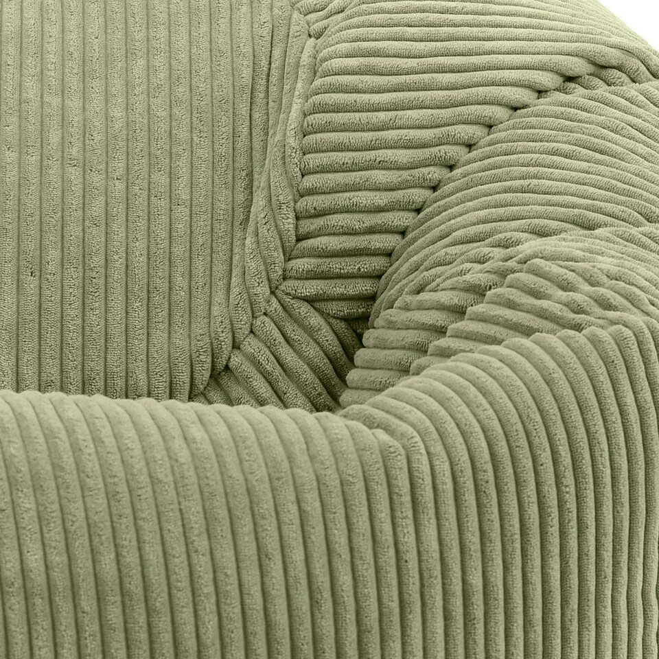 image 1 of Icon Kingston Classic Beanbag and Footstool Sage Green Green