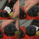 image 4 of SPARES2GO Fuel Cap for McCulloch M51-160CMDAALU Lawnmower Tank Engine GCV160 Mower