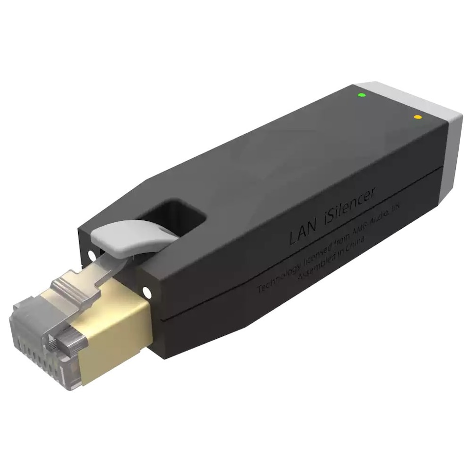 image 1 of iFi Audio LAN iSilencer - Gigabit Ethernet Noise Filter and Ethernet Isolator for Hi‑Res Audio Systems